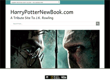 Tablet Screenshot of harrypotternewbook.com